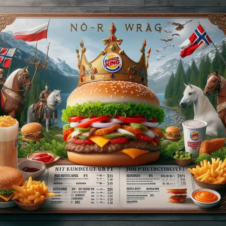Burger King Meny Priser Norge