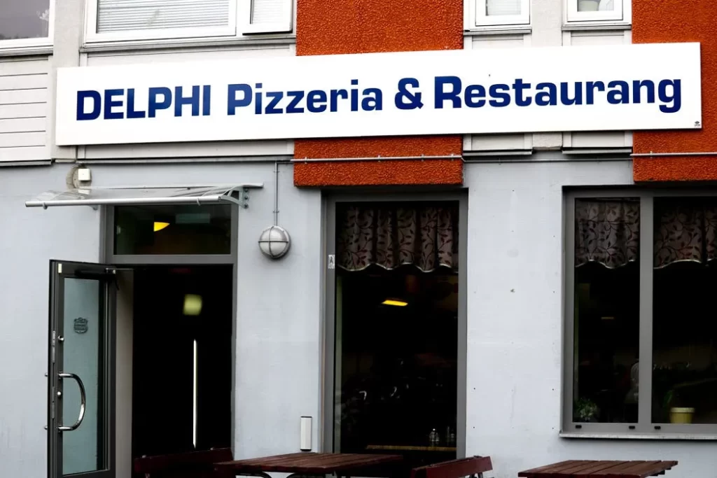DELPHI Pizzeria Meny Priser Sweden