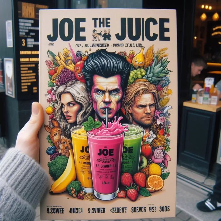 Joe And The Juice Meny Priser Sweden [Uppdaterad juli 2024]