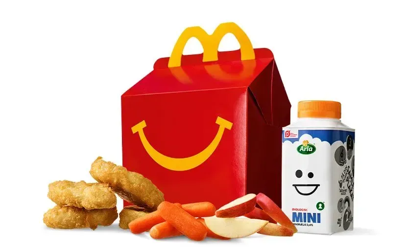 McDonald’s Sweden Happy Meal Meny
