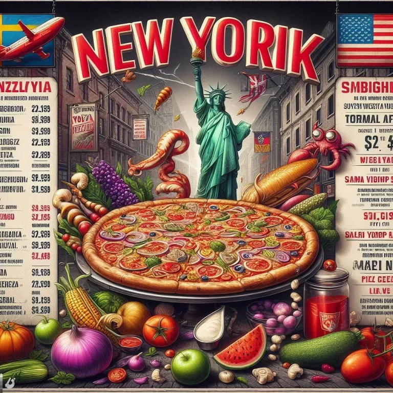New York Pizzeria Meny Priser Sweden [Uppdaterad juli 2024]