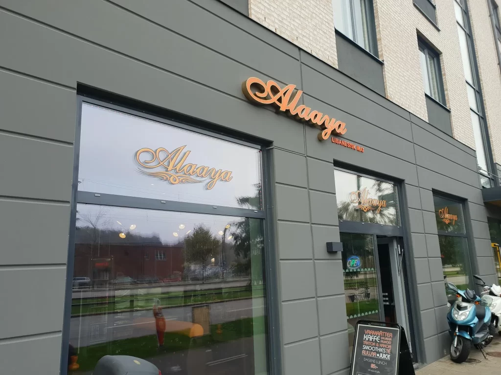 Alaaya Cafe Meny Priser Sweden
