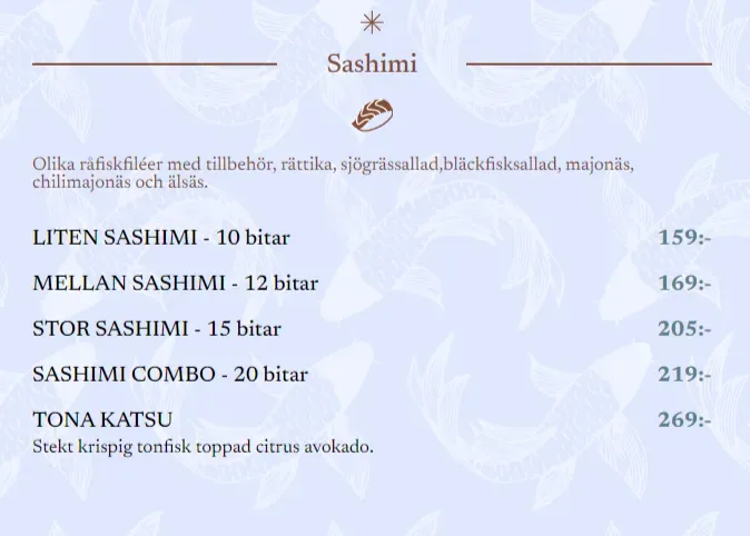 Vanadis Sushi Sashimi 