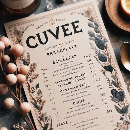 Cafe Cuvee Meny Priser Sverige