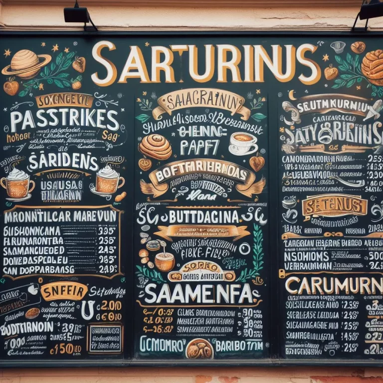 Cafe Saturnus Meny Priser Sverige [Uppdaterad juli 2024]